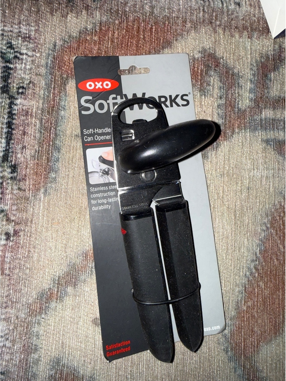 OXO SoftWorks Soft-Handle Can Opener Cushioned non slip
